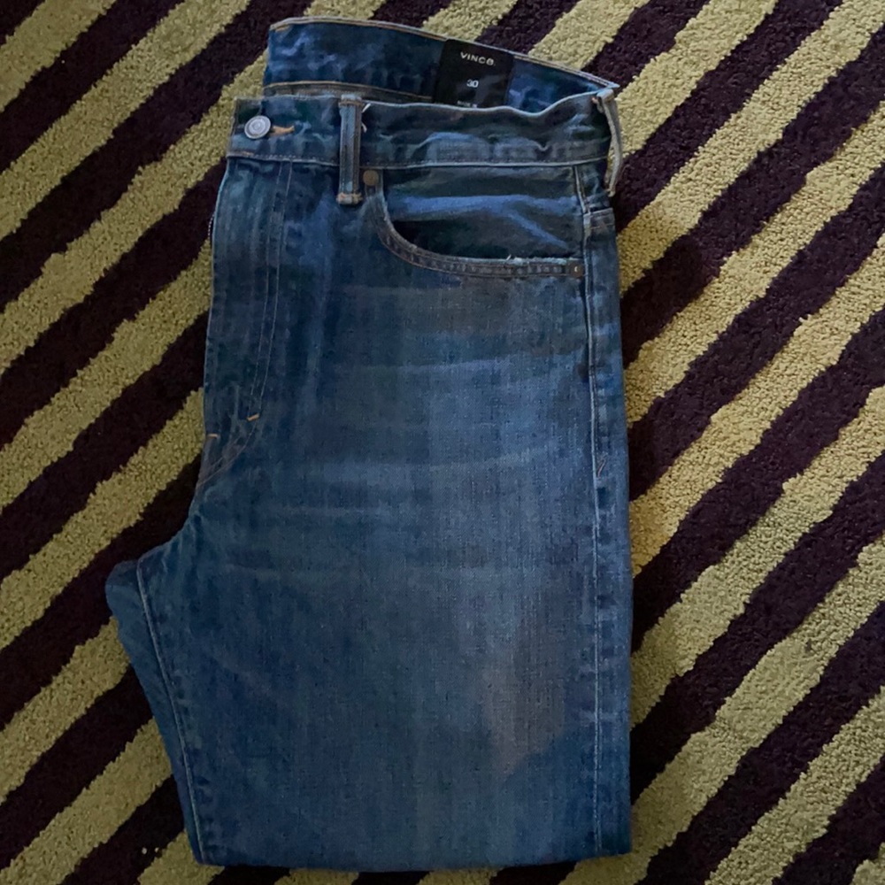 Vince cropped ankle denim